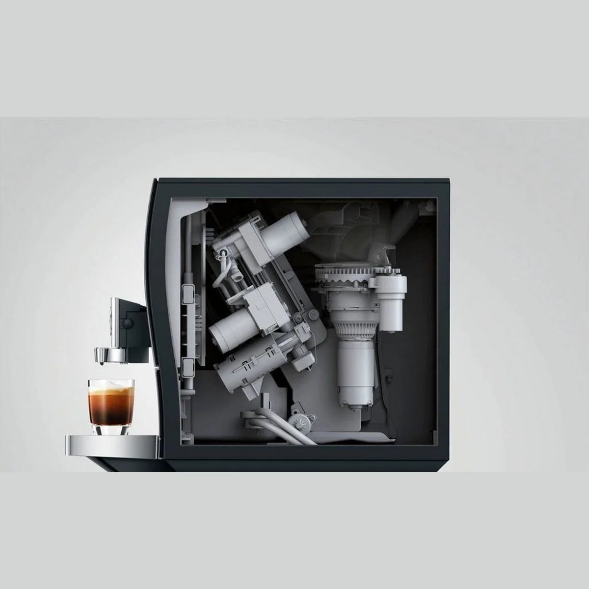 JURA Z10 Diamond Black Kaffeevollautomat, 51 Spezialitäten, Touchscreen, Cold Brew 5