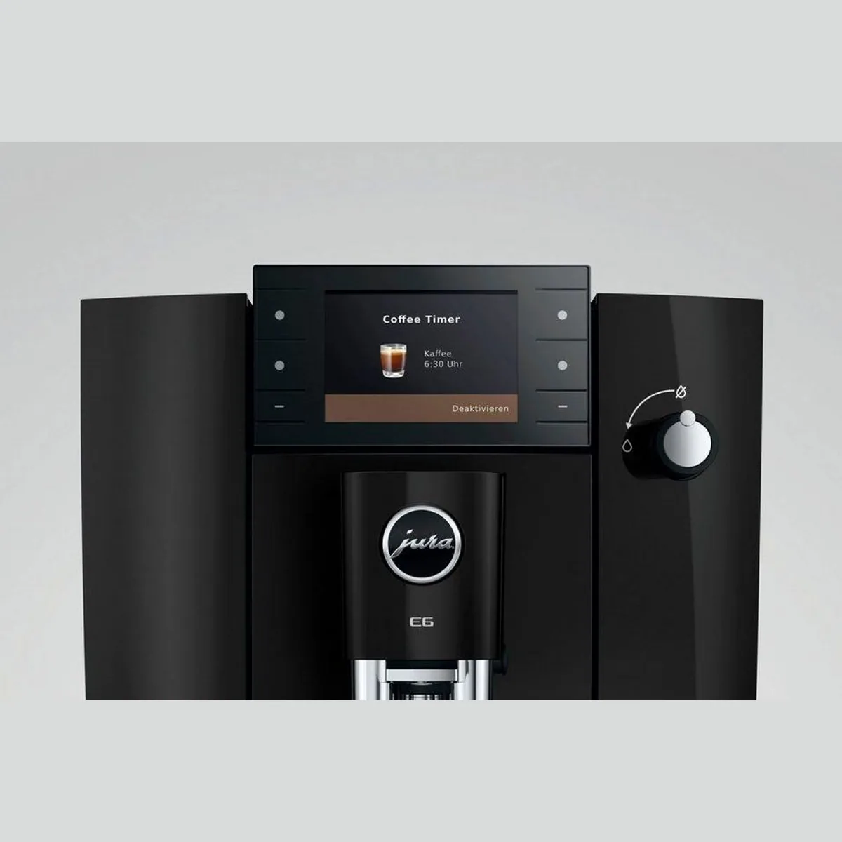 JURA E6 Kaffeevollautomat, 17 Kaffeespezialitäten, Hot&Light Brew, elegantes Design 5