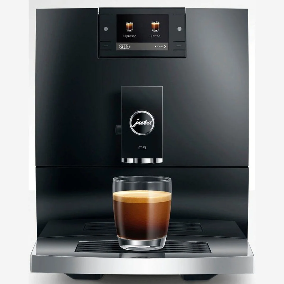JURA C9 Kaffeevollautomat, 17 Spezialitäten, WiFi, Hot&Light Brew 2