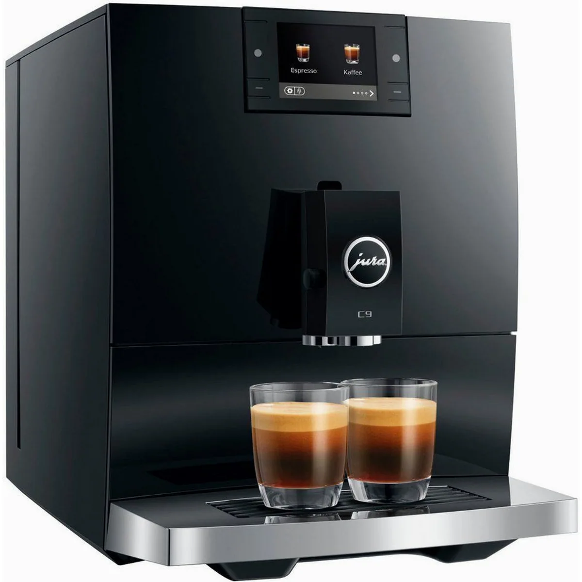 JURA C9 Kaffeevollautomat, 17 Spezialitäten, WiFi, Hot&Light Brew 3
