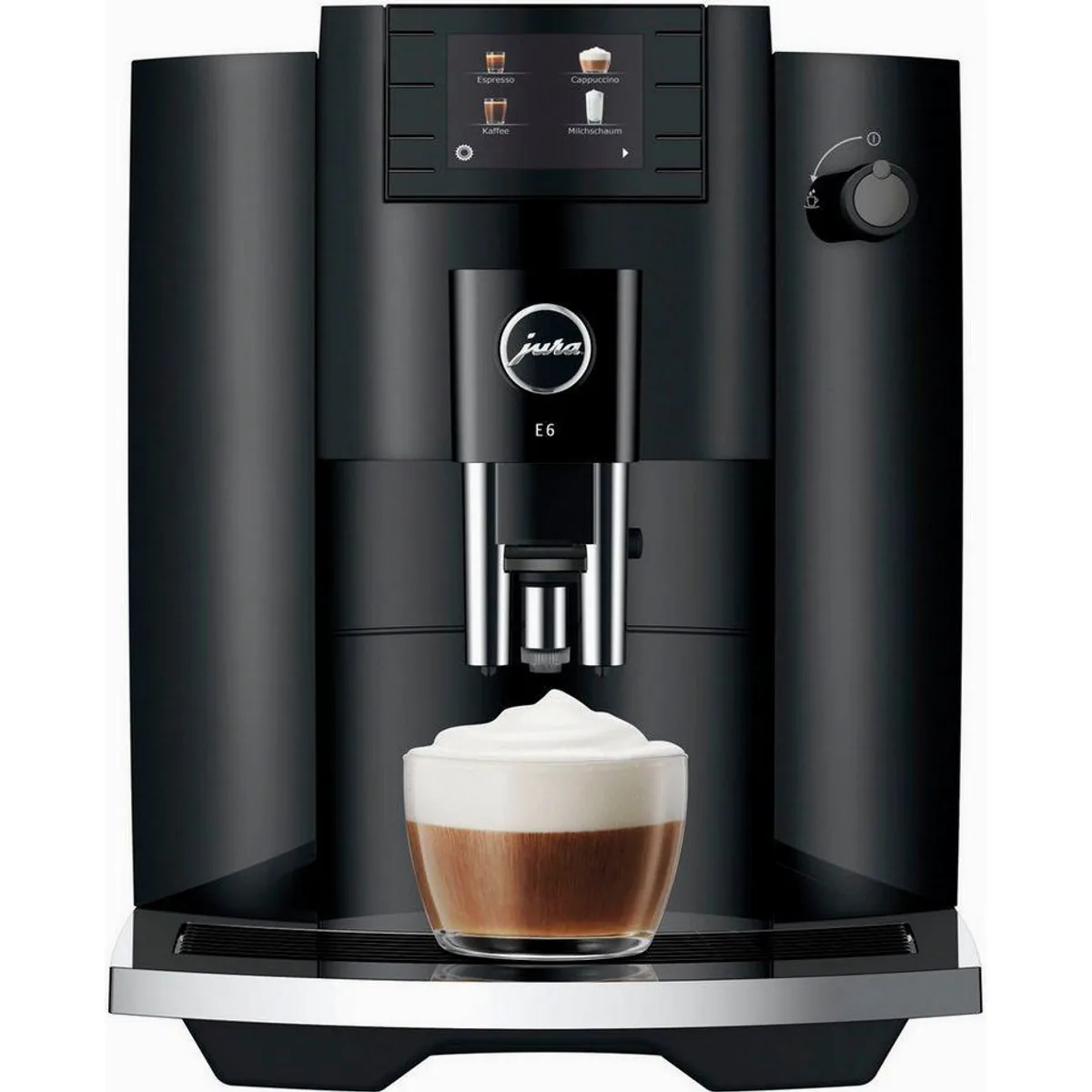JURA E6 Kaffeevollautomat, perfekter Cappuccino, intuitives Farbdisplay 2