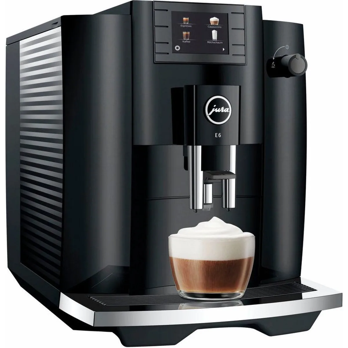 JURA E6 Kaffeevollautomat, perfekter Cappuccino, intuitives Farbdisplay 3