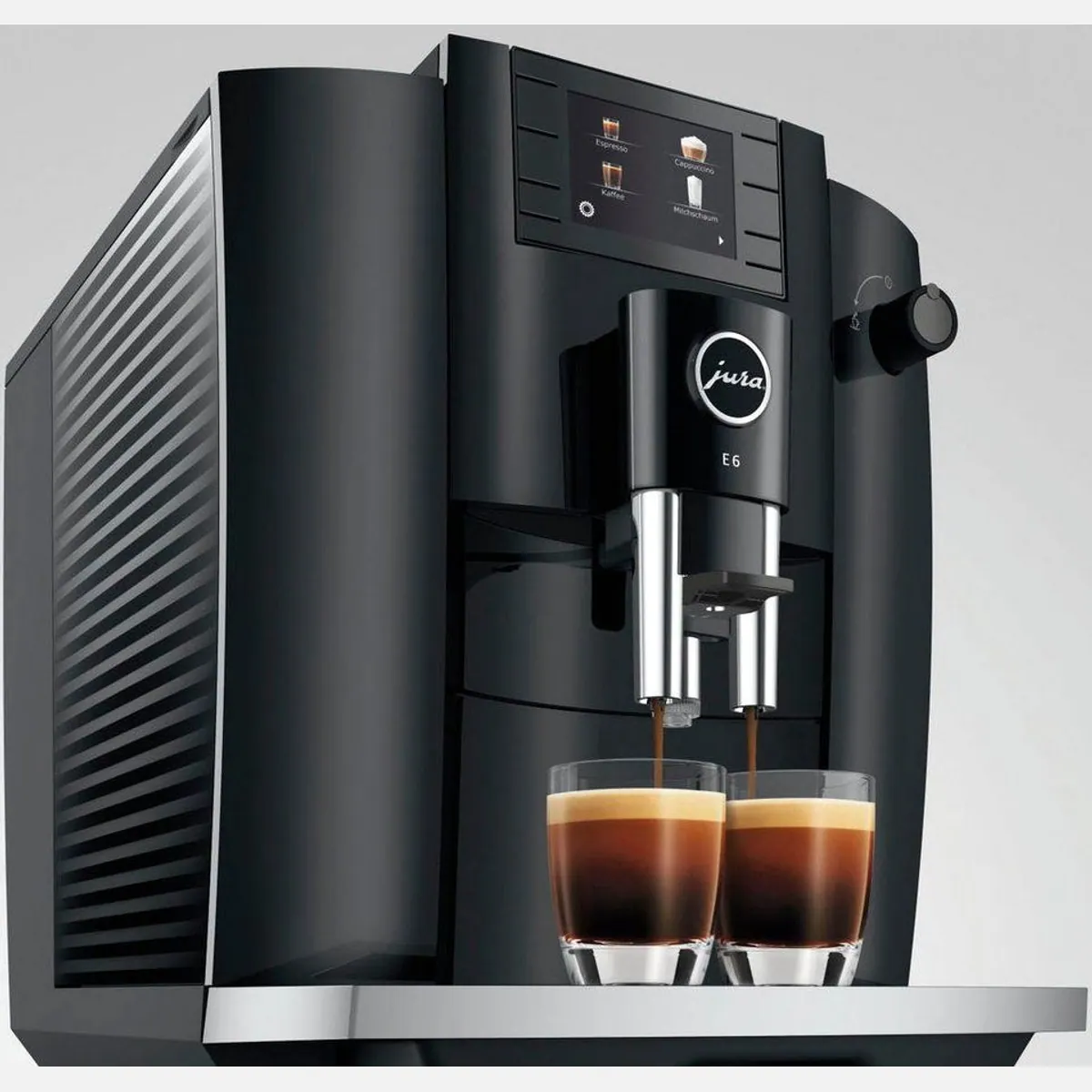 JURA E6 Kaffeevollautomat, perfekter Cappuccino, intuitives Farbdisplay 5