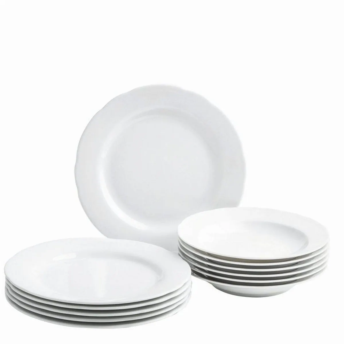 KAHLA Rossella Tafelservice 12tlg., für 6 Personen, elegantes Porzellan
