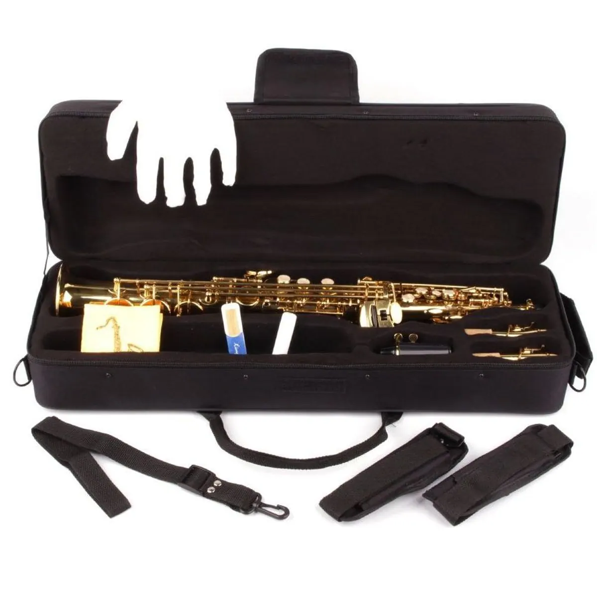 Karl Glaser Sopran Saxophon, präzise Verarbeitung, exzellenter Klang, komplette Ausstattung 5
