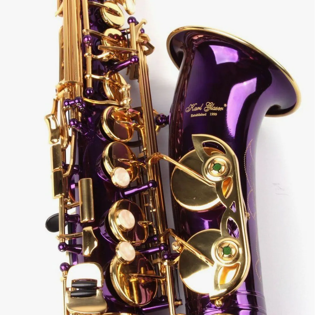 Karl Glaser Alt Saxophon, Stimmung: Es, Korpus: Messing, gute Verarbeitung 3