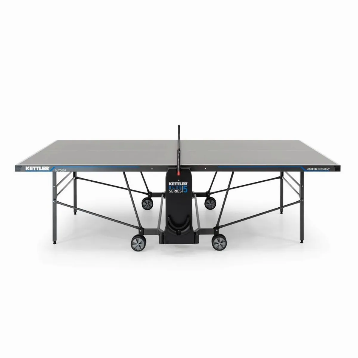 Kettler K5 Outdoor Tischtennisplatte, wetterfest, robust, inklusive Netz 2