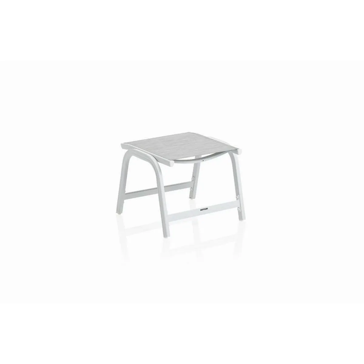 Kettler BASIC PLUS Hocker, modernes Design, witterungsbeständig, pflegeleicht