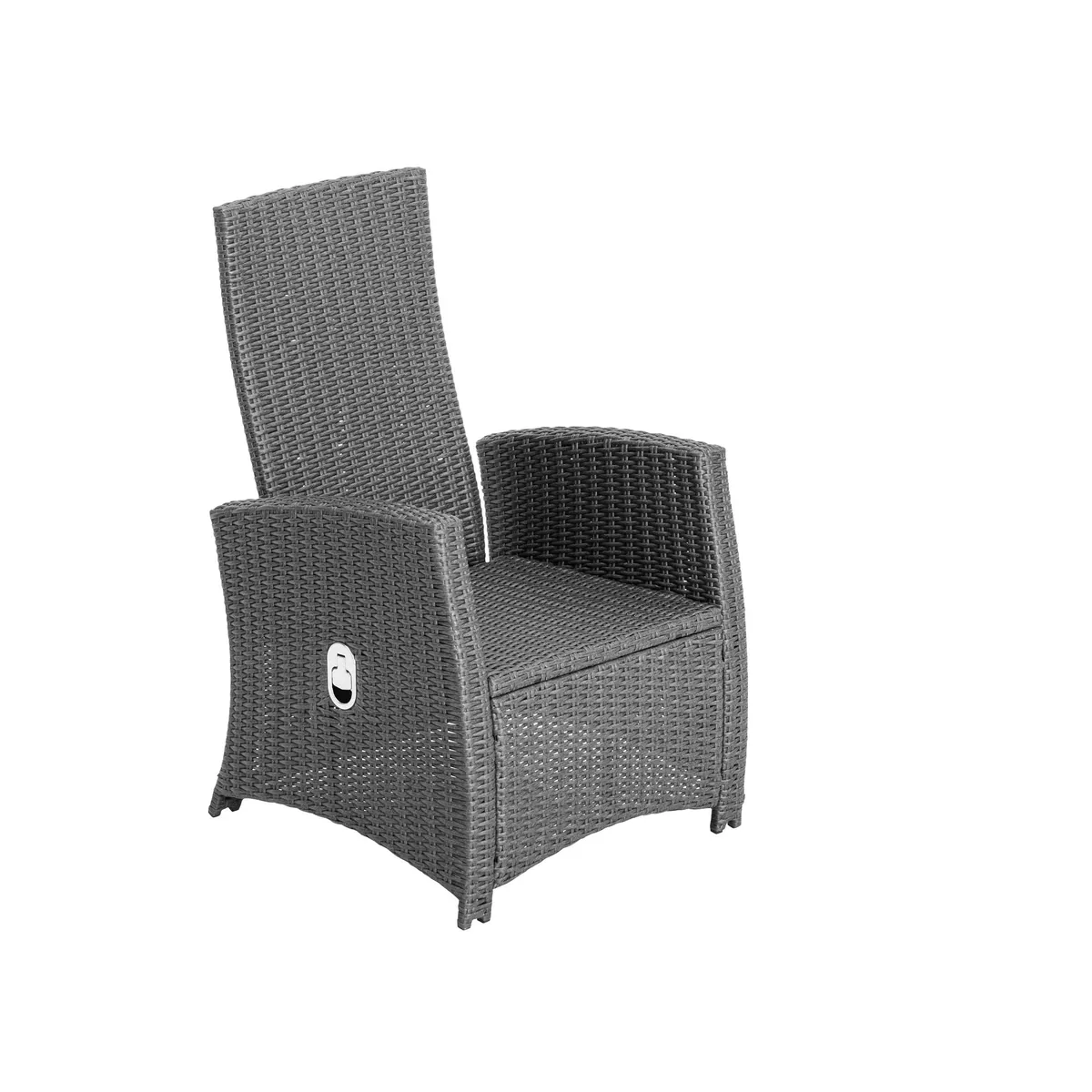 KONIFERA Garten-Essgruppe New Paris, 25-tlg., 8 verstellbare Sessel — Aluminium/Polyrattan 4