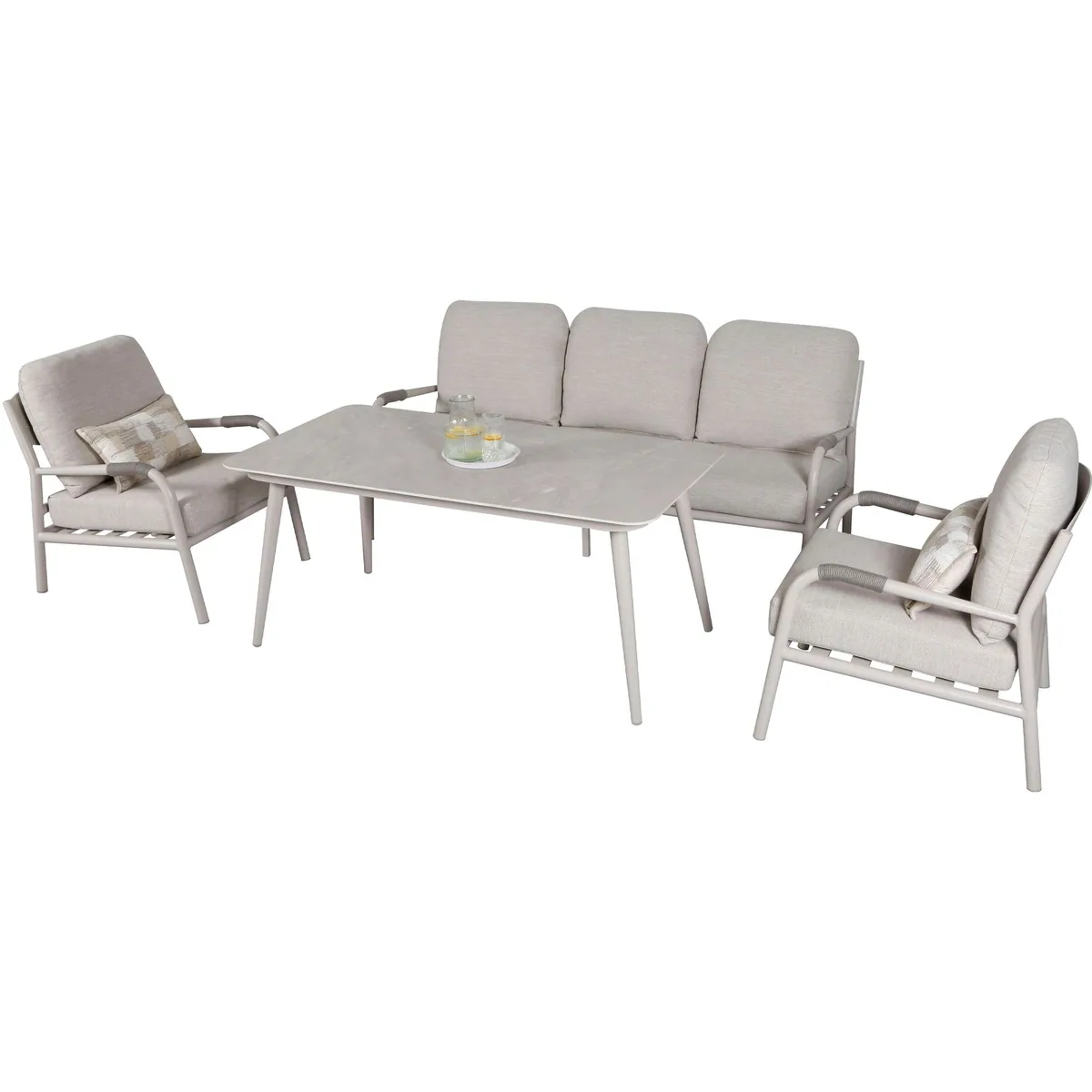 KONIFERA Gartenlounge-Set Fernando, 14-teilig, inklusive Tisch und Auflagen 2