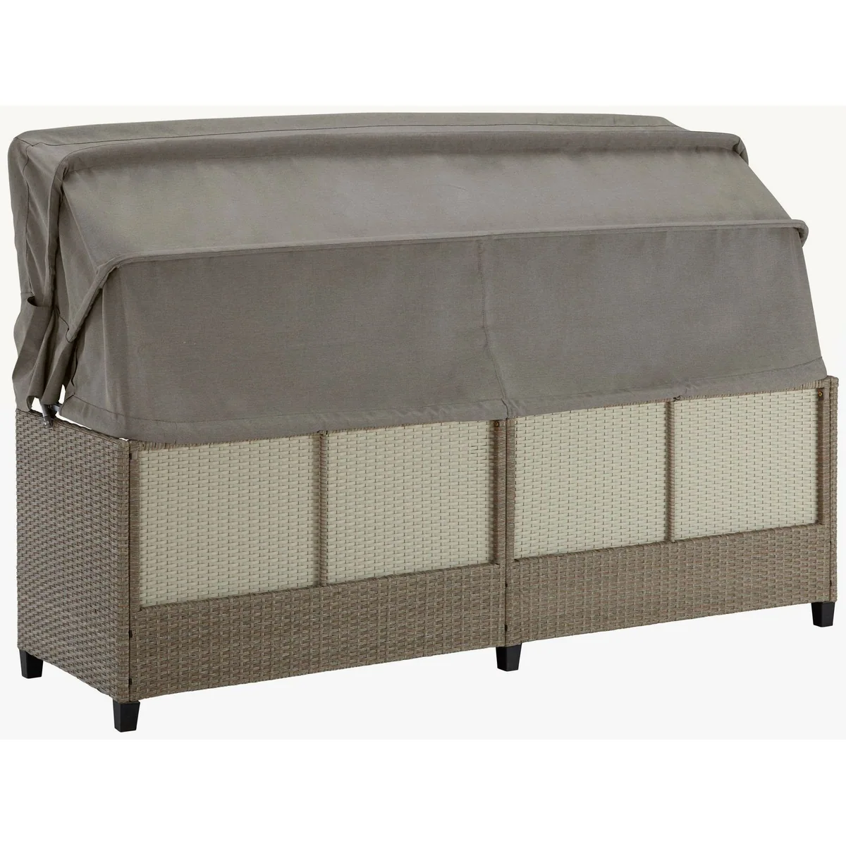KONIFERA Loungesofa Alabama, komfortabel und vielseitig — Polyrattan, verstellbare Rückenlehne, inkl. Kissen 4