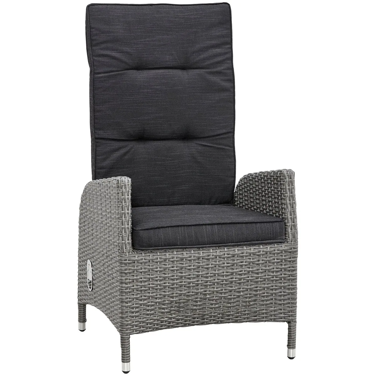 KONIFERA Garten-Essgruppe Brisbane, 13-tlg., 6 verstellbare Sessel, Tisch mit Stone-Spray-Glasplatte 4