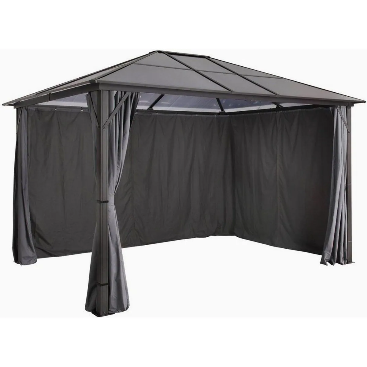 KONIFERA Pavillon Aruba, elegantes Design, wetterfest, mit Sichtschutz 4