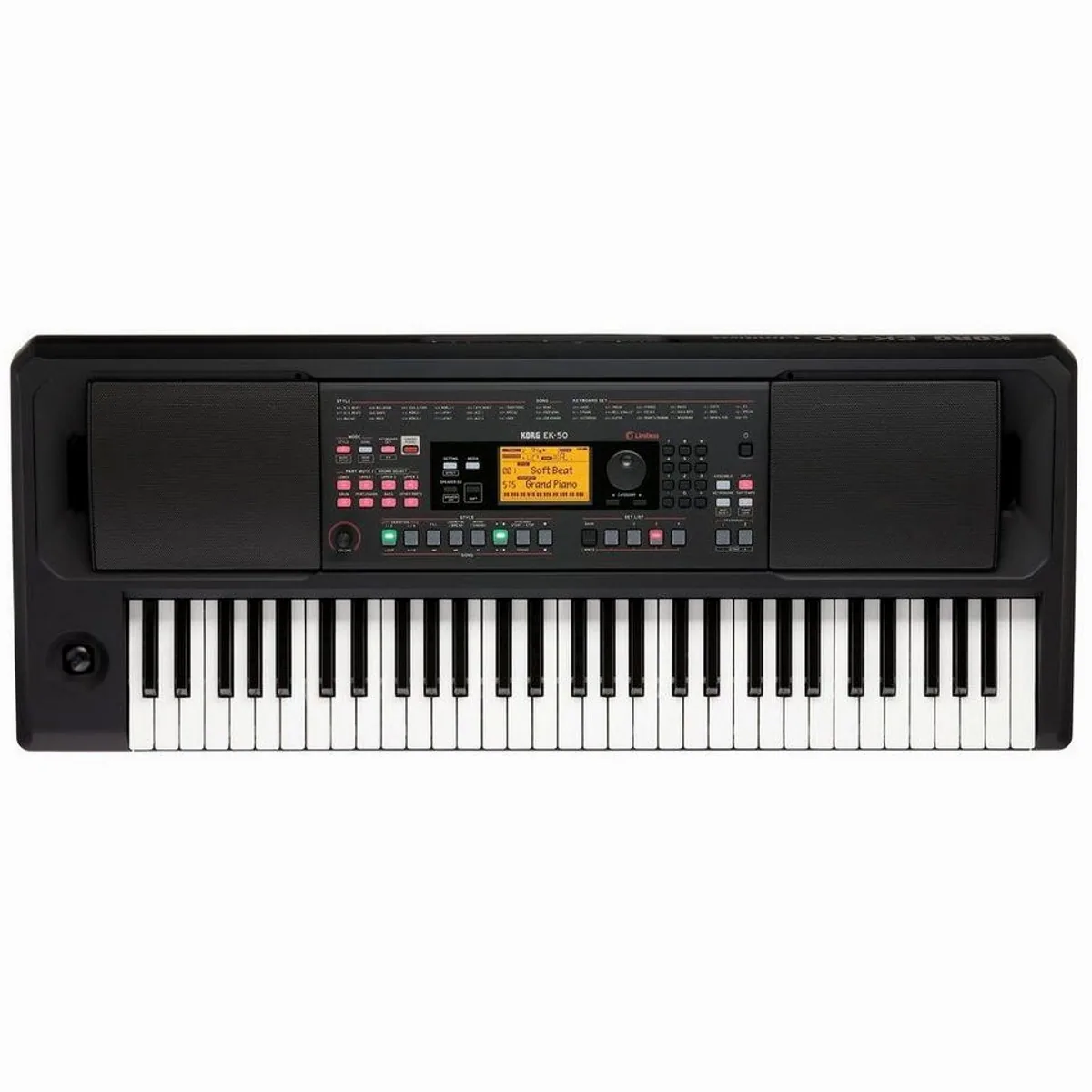 Korg EK-50 L Keyboard, 790 Klangfarben, 290 Styles, 61 Tasten