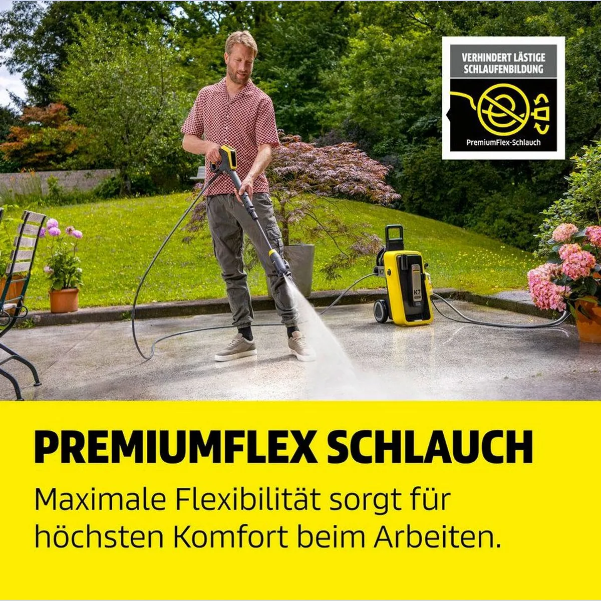 KÄRCHER K 7 Comfort Premium Hochdruckreiniger, 180 bar max, 600 l/h Fördermenge 4