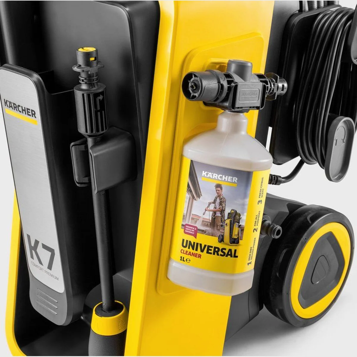 KÄRCHER K 7 Comfort Premium Home, 180 bar Druck, 600 l/h Fördermenge, 4-in-1-Multi Jet-Strahlrohr 4