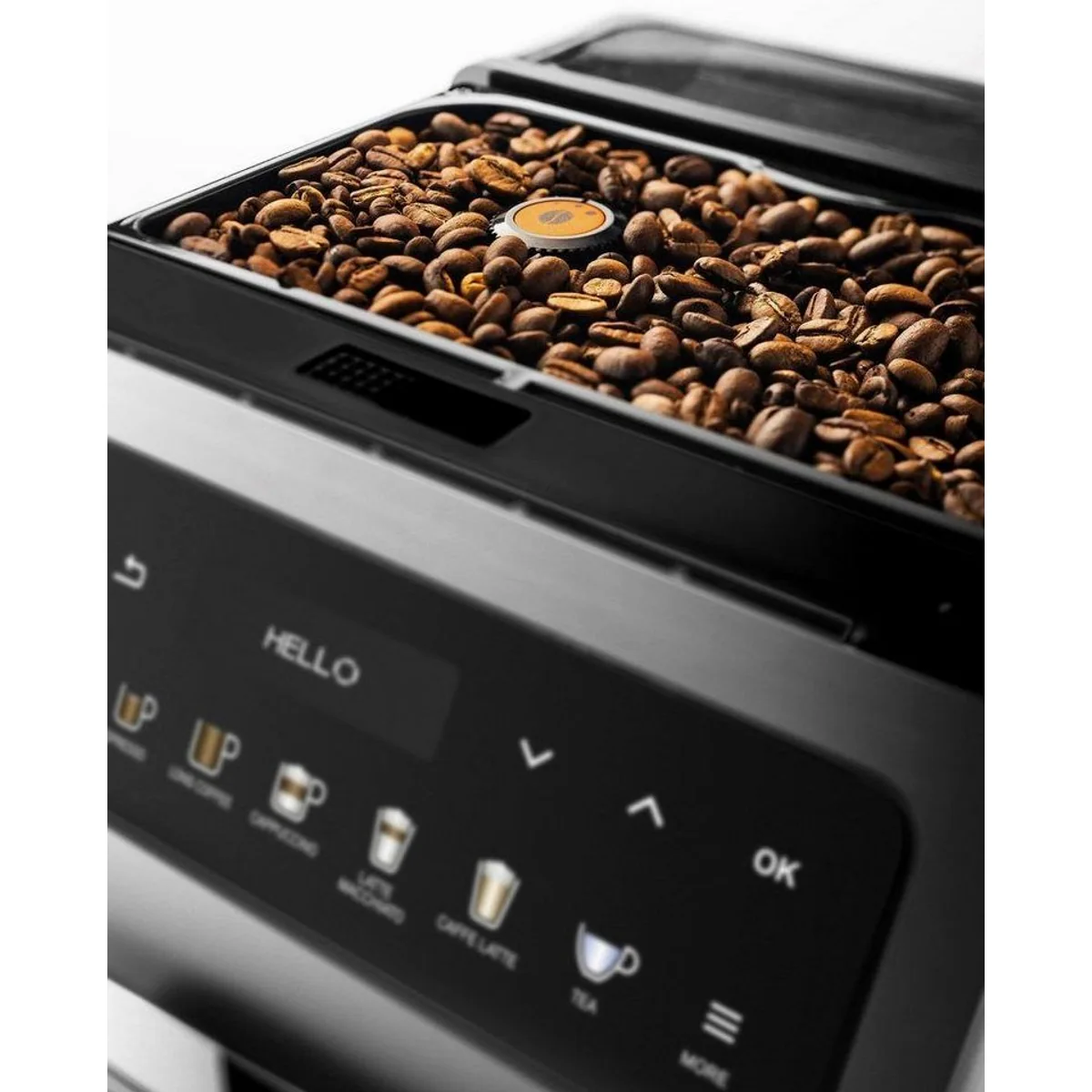 Krups EA894T Evidence Plus, One-Touch-Cappuccino, Edelstahl-Kegelmahlwerk, Brühoptimierung 5