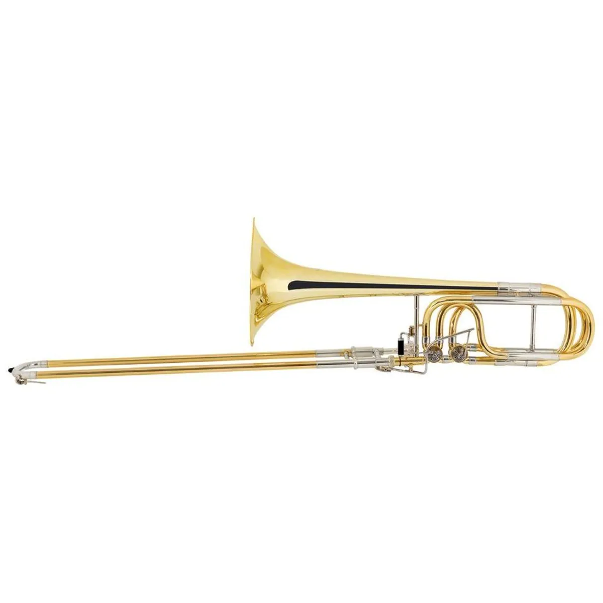 Lechgold BP-18L Bassposaune, kraftvoller Klang, vielseitige Ventile, inkl. Koffer und Mundstück 2