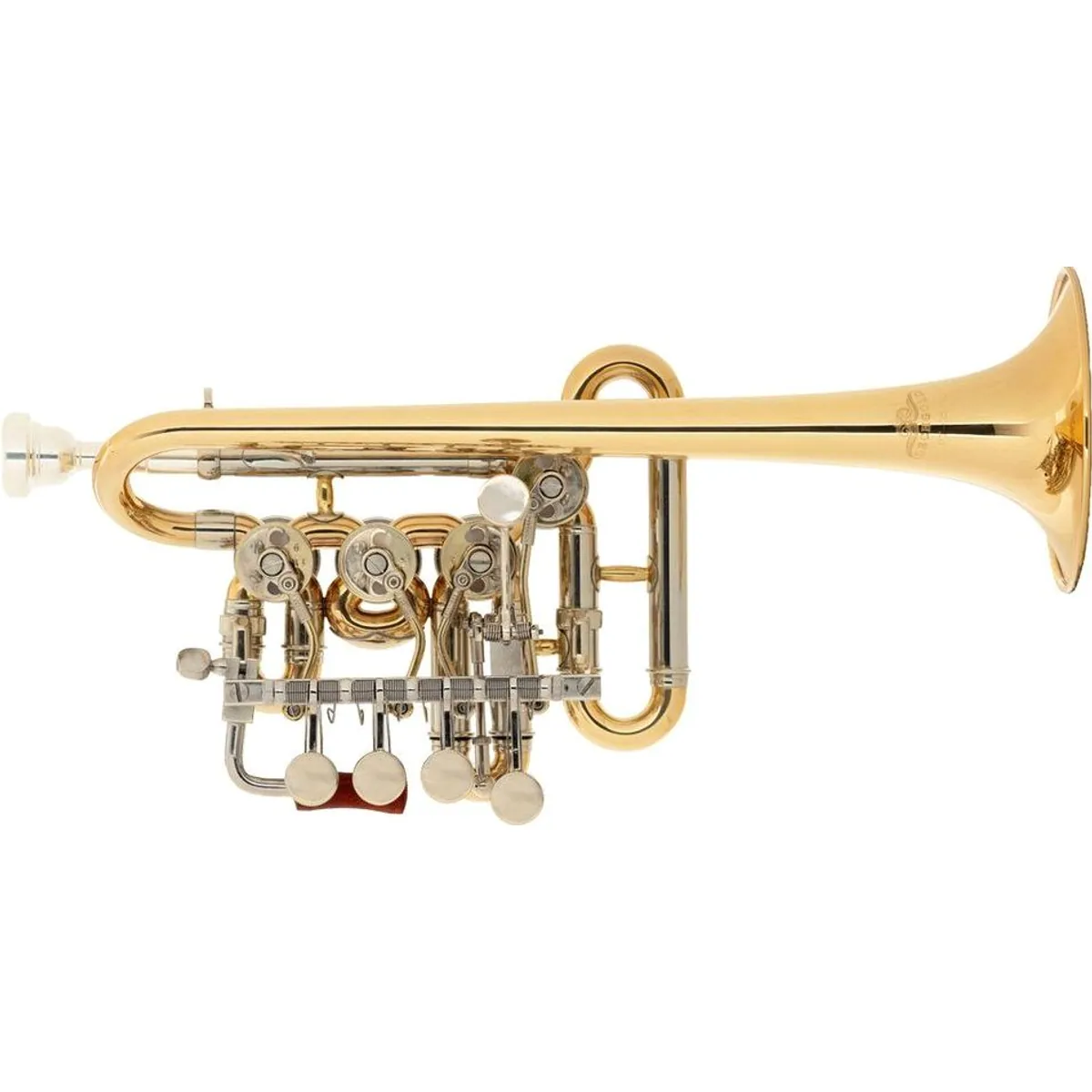 Lechgold PT-25/4L Piccolotrompete, brillante Klangqualität, flexible Bb/A-Stimmung