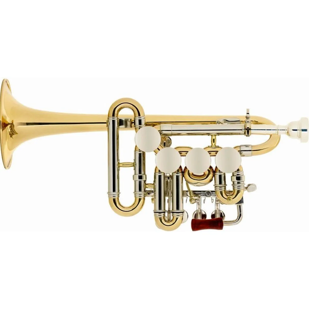 Lechgold PT-25/4L Piccolotrompete, brillante Klangqualität, flexible Bb/A-Stimmung 2