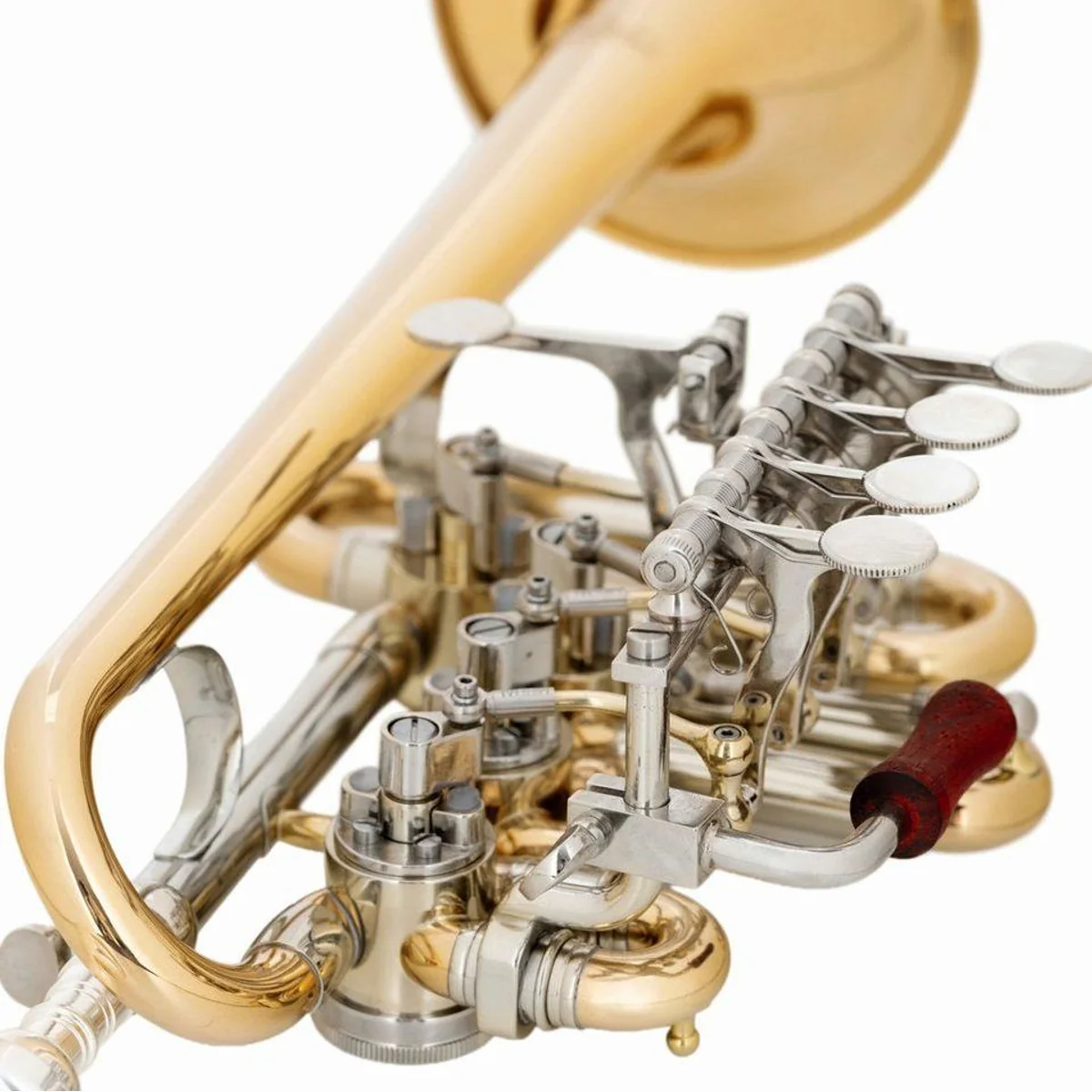 Lechgold PT-25/4L Piccolotrompete, brillante Klangqualität, flexible Bb/A-Stimmung 3