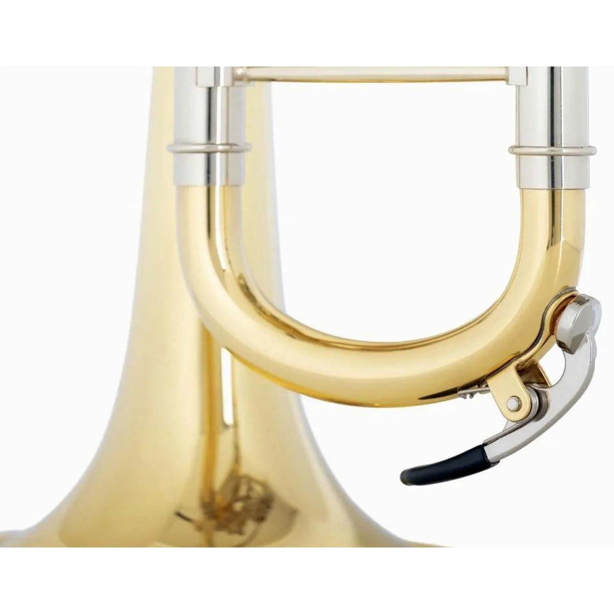 Lechgold Piccolo-Trompete PT-21/4L, 4 Mundrohre, Messing, ergonomisch 5