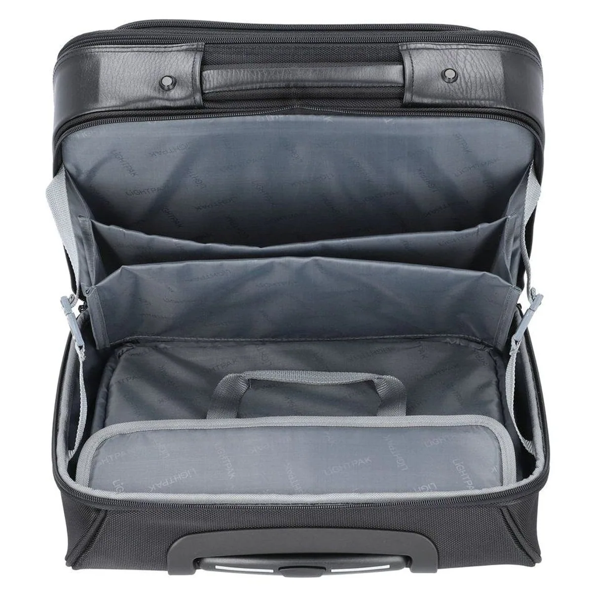LIGHTPAK Business-Trolley Executive Line, 2 Rollen, geräumig und funktional 5