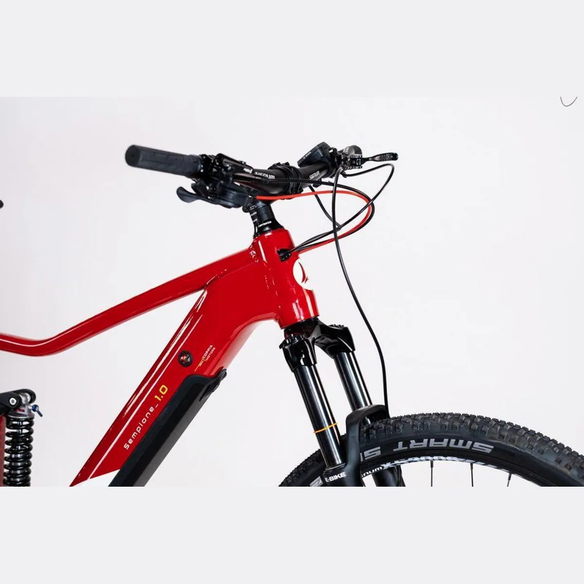 Lombardo Sempione E-Bike Mountainbike, Bosch Motor 500 Wh, 10-Gang Shimano 2