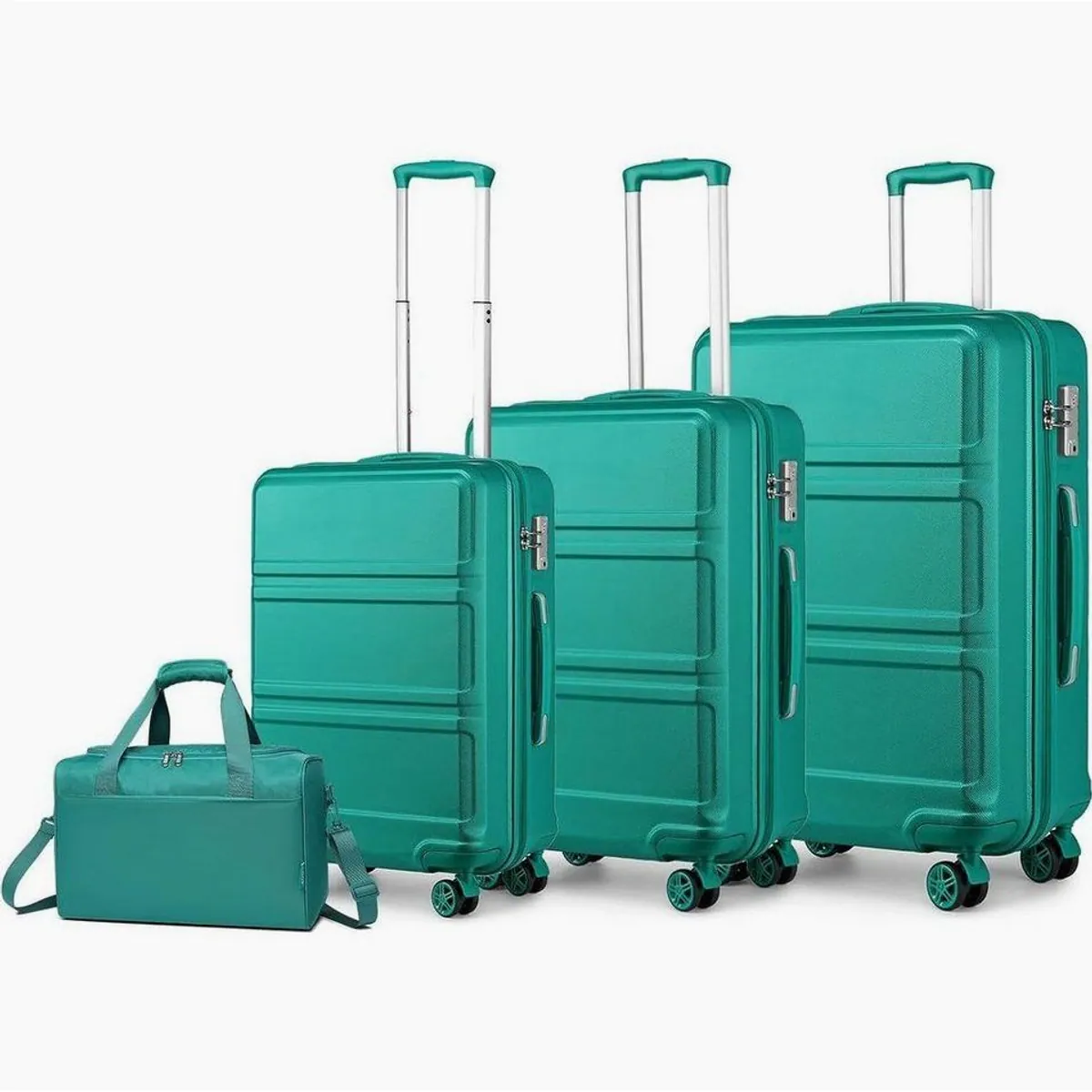 LuxusKollektion KONO Kofferset, 4-teilig, TSA Schloss, leicht & langlebig