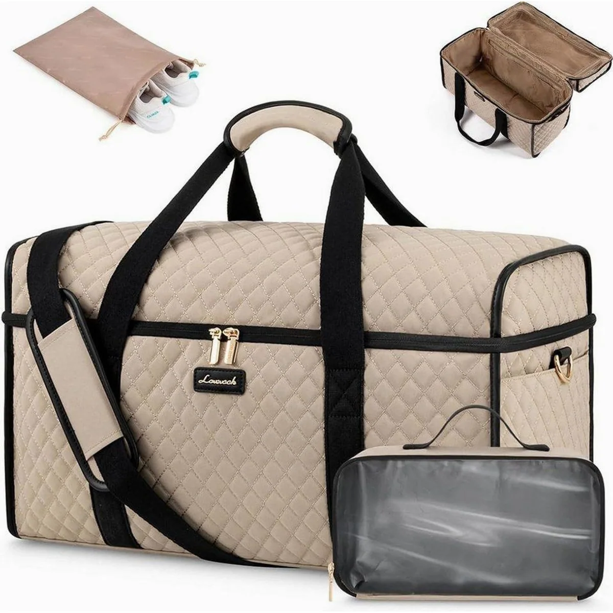 LuxusKollektion Weekender Reisetasche, leicht, wasserdicht, große Kapazität