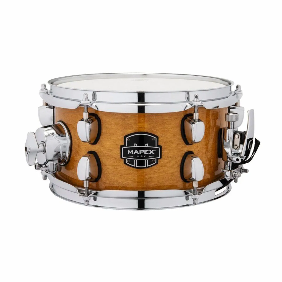 Mapex MPX Snare 10"x5,5", kraftvoller Klang, edles Gloss Natural Finish
