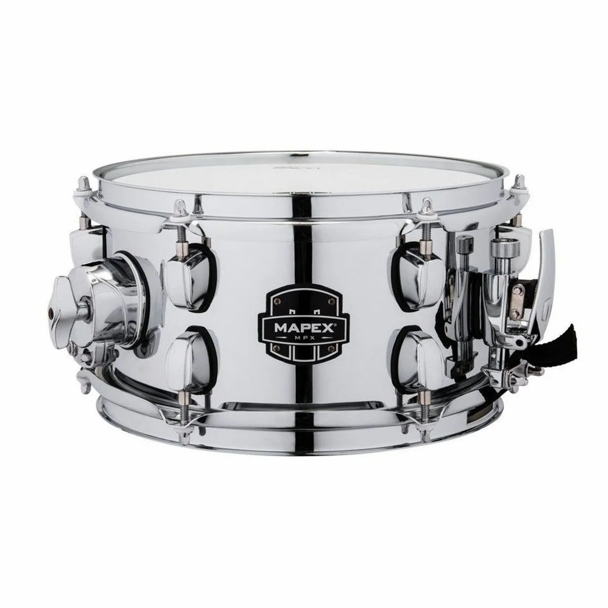 Mapex MPX Steel Snare 10"x5,5", kraftvoller Klang, präzises Handling, edles Chrome Finish