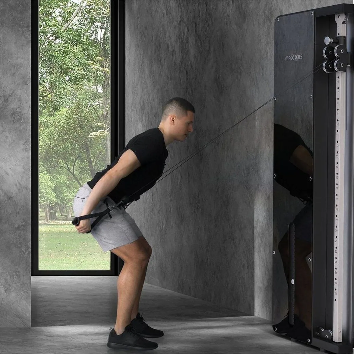 MAXXUS SmartGym H1 Kraftstation, flexible Gewichtsanpassung, kompakte Bauweise 2