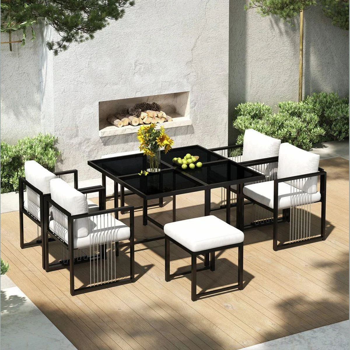 MC Star Gartenlounge-Set, 7-teilig, witterungsbeständig und komfortabel 5