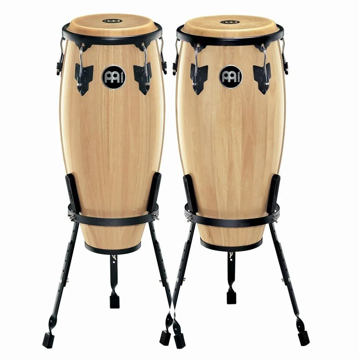 Meinl HC555-NT Conga Set, 10" & 11" Durchmesser, inkl. Ständer