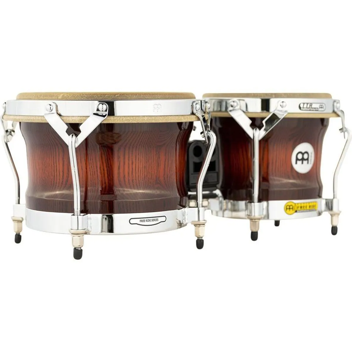 Meinl Woodcraft Bongos WB500AMB, 7" & 9" Durchmesser, hochwertige Verarbeitung 5