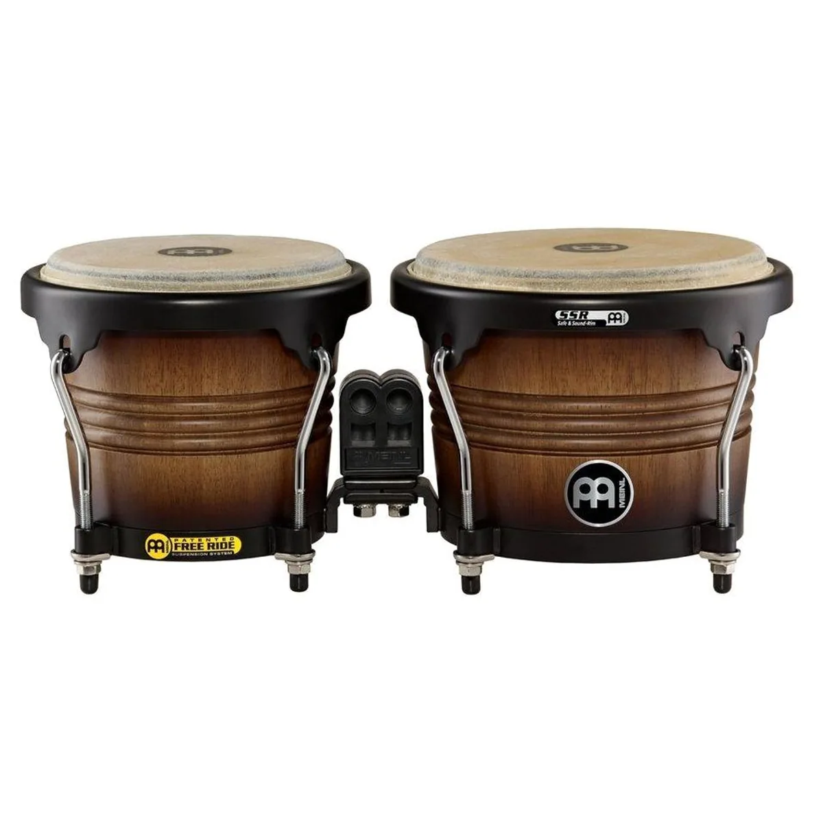Meinl Percussion FreeRide Bongo FWB190ATB-M, 6-3/4" & 8", mechanische Spannung