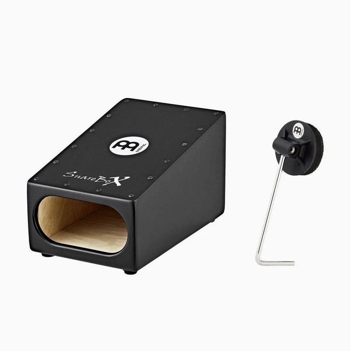 Meinl Percussion SnareBox Cajon, bassiger Snare-Sound, ideal für Percussion-Setups