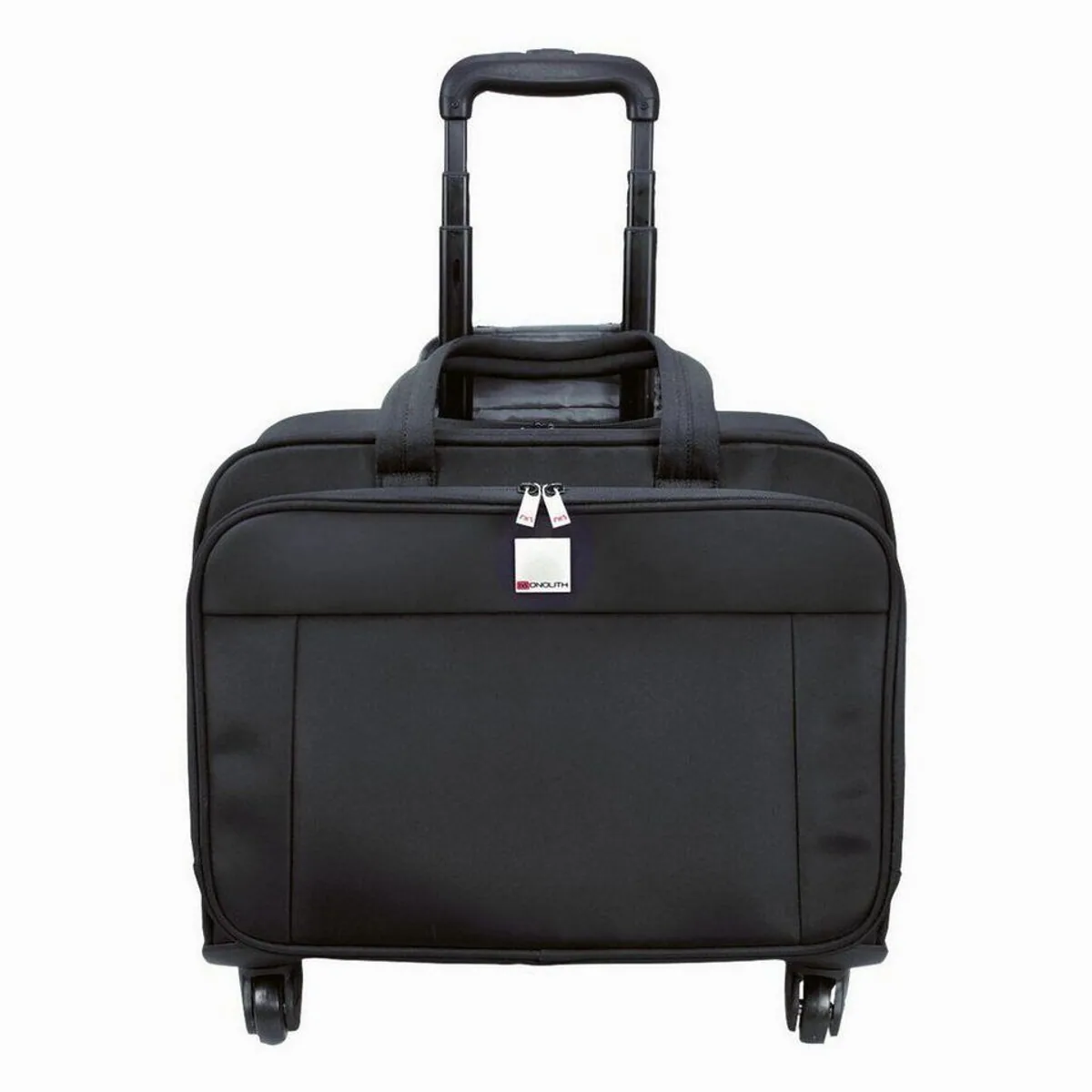 MONOLITH Business-Trolley 3208, 4 Rollen, abschließbar, 3 Hauptfächer 4