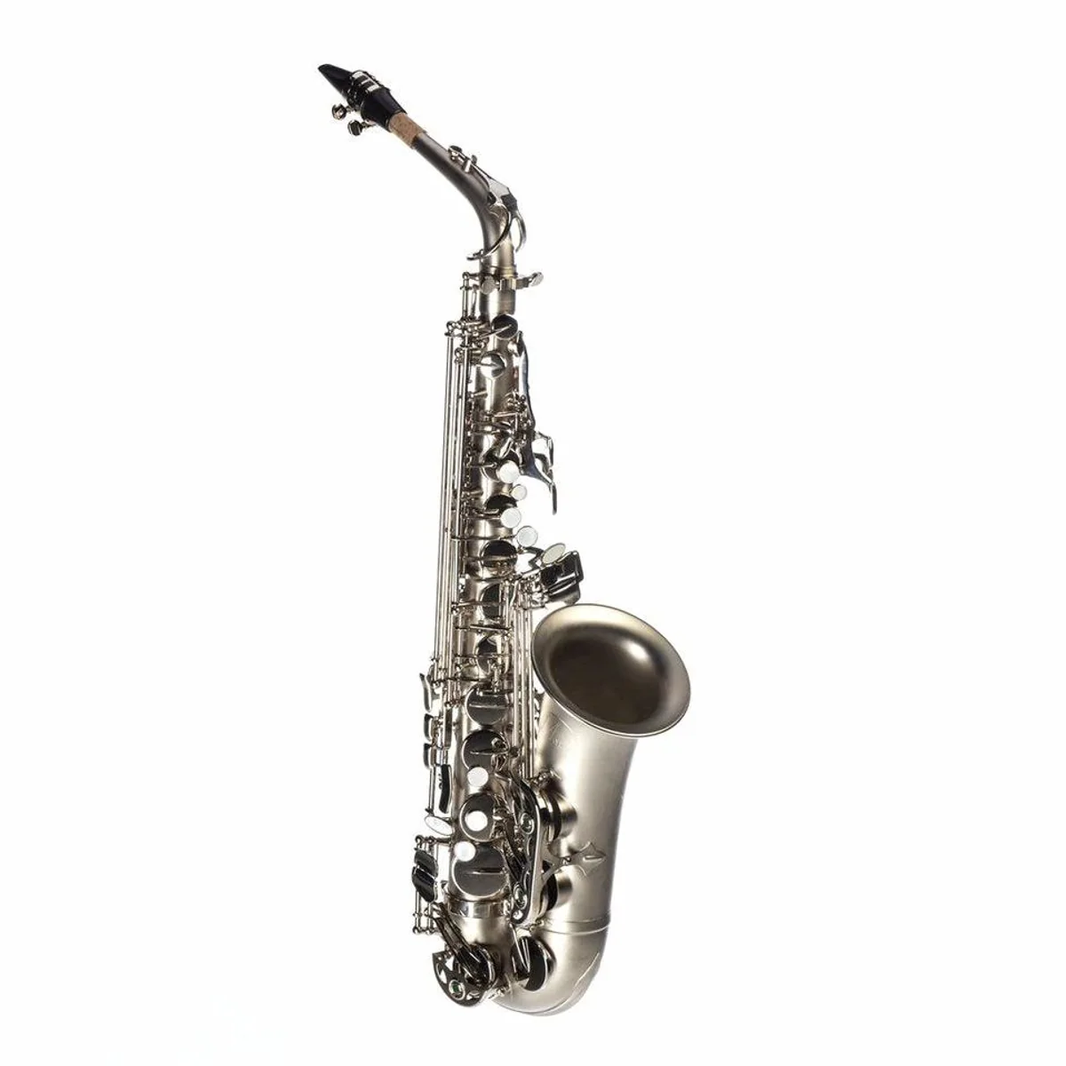 Monzani MZAS-260 Altsaxophon, warmer Klang, massiver Messingkorpus, handgraviert