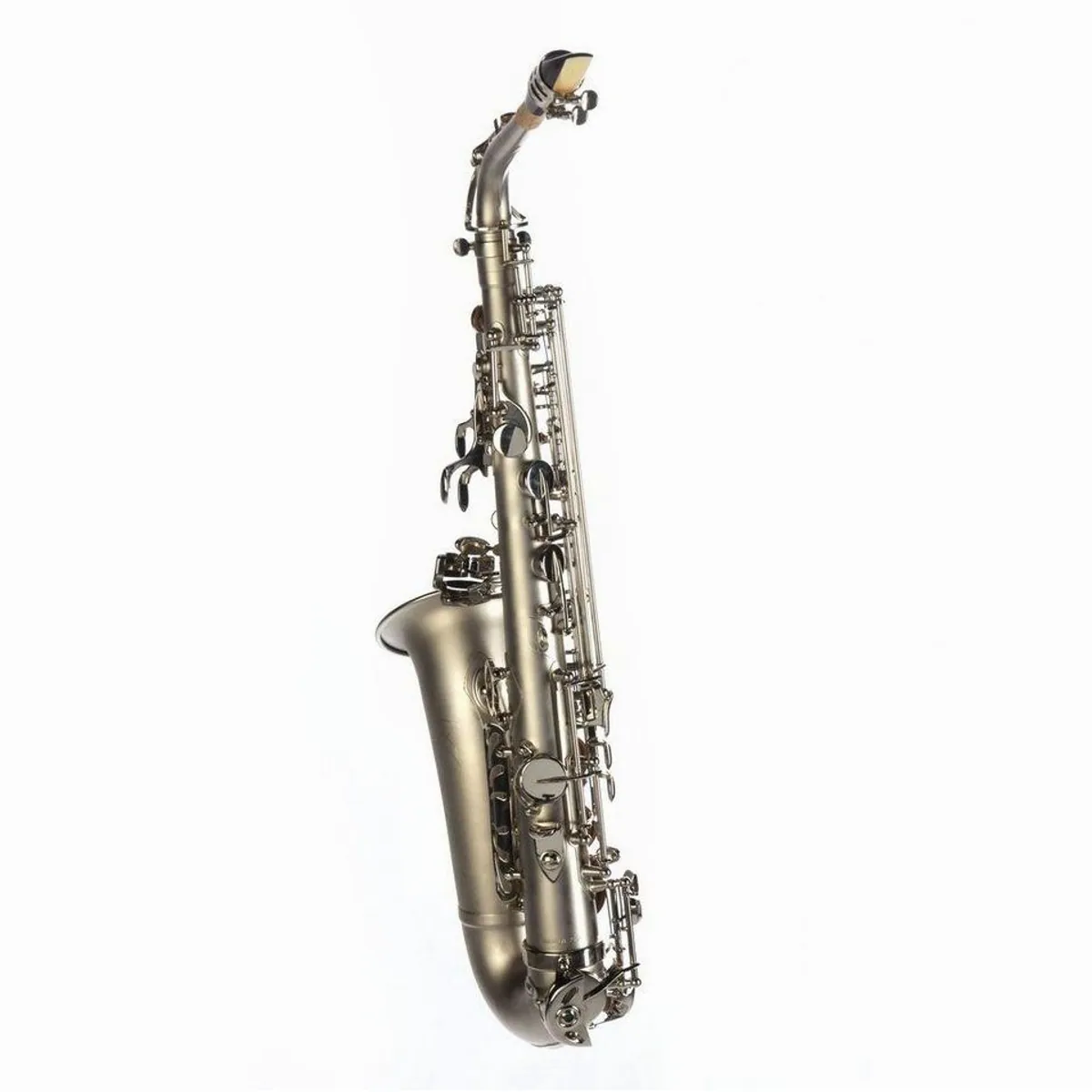 Monzani MZAS-260 Altsaxophon, warmer Klang, massiver Messingkorpus, handgraviert 5