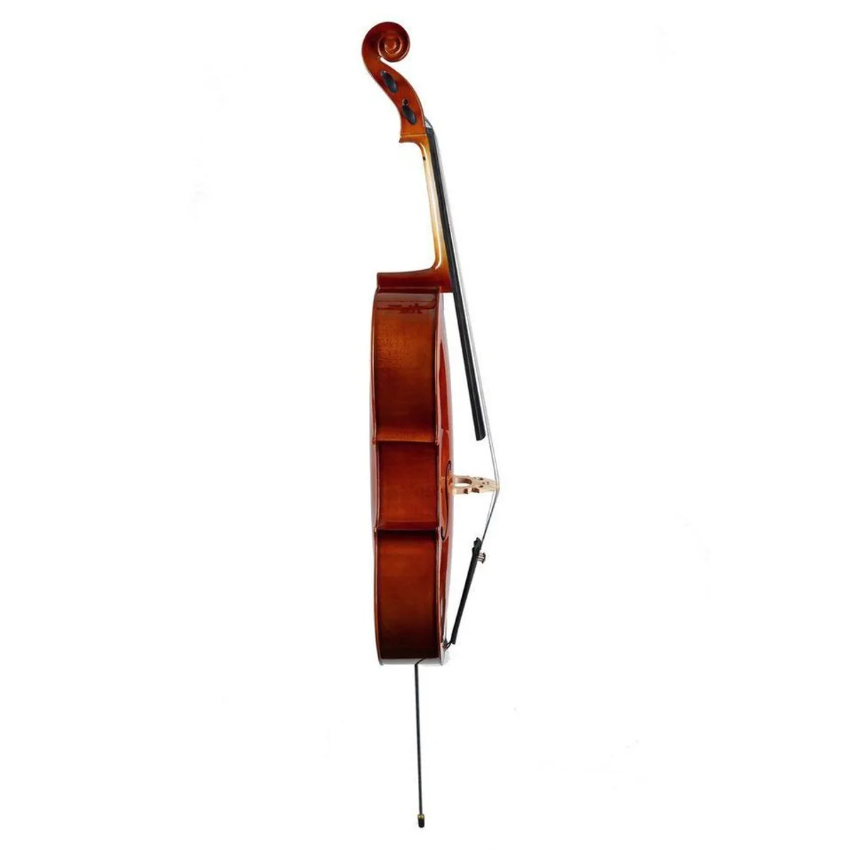 Monzani CG106 Student Cello 4/4, massive Fichtendecke, Ahornkorpus, gut spielbarer Bogen 4