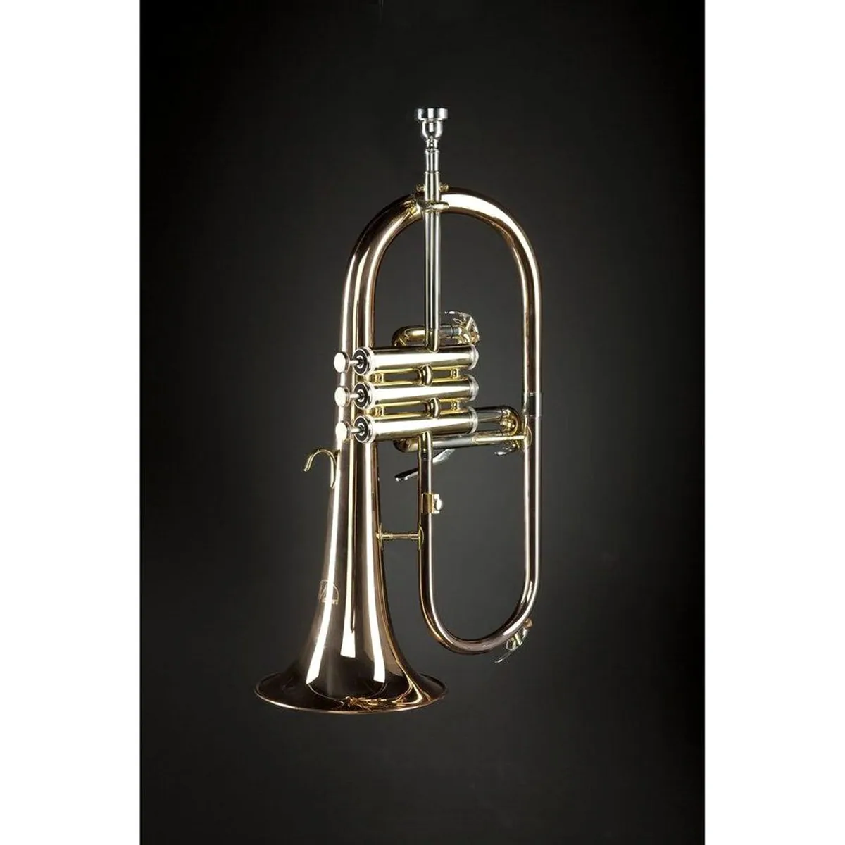 Monzani MZFH-333 Bb-Flügelhorn, weicher Sound, Kupferkorpus, Trigger-Funktion 3