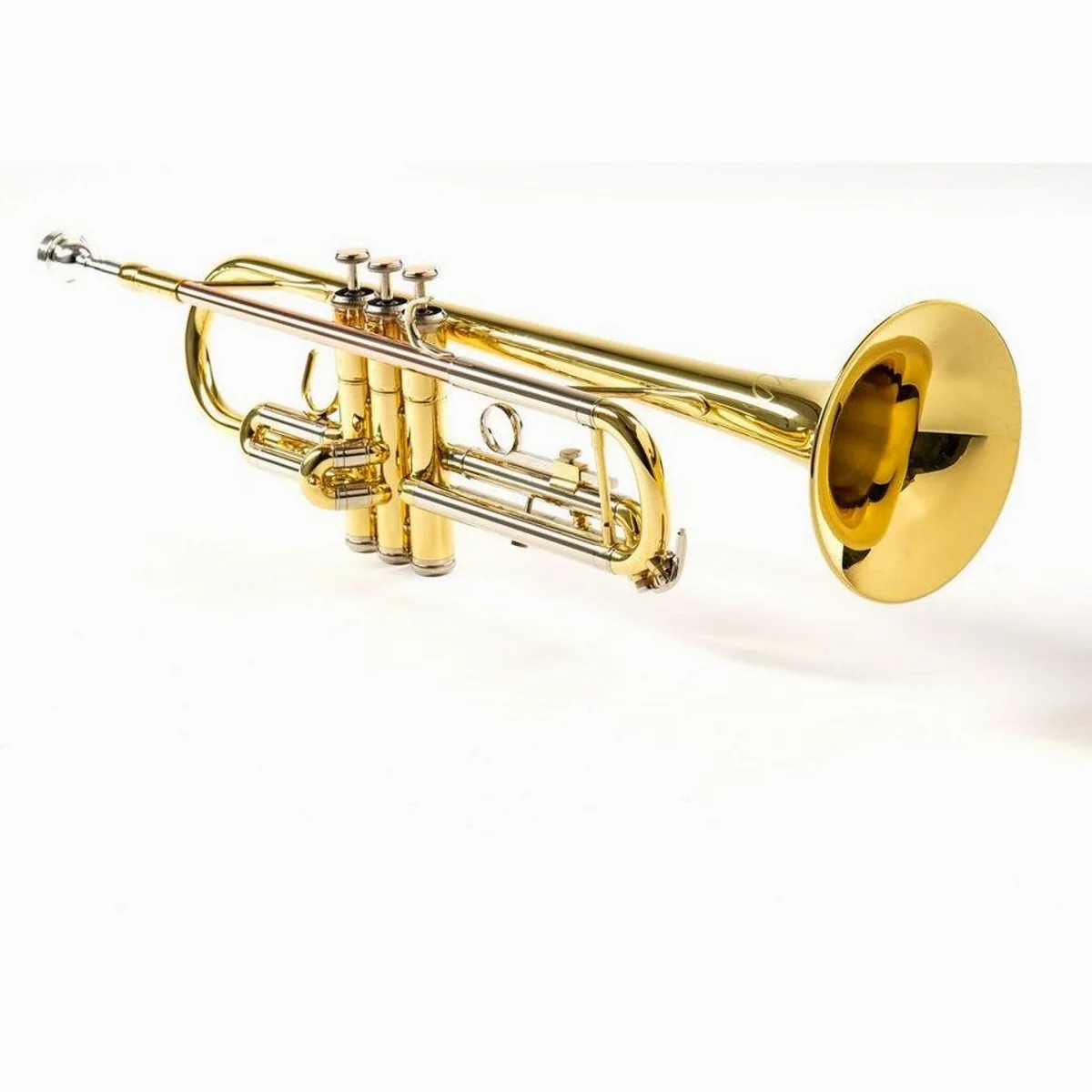 Monzani MZTR-233L Bb-Trompete, leichter Klang, geringes Gewicht, inkl. Koffer 2