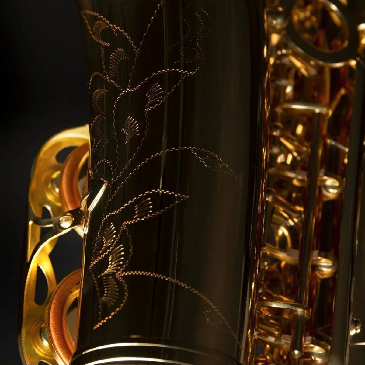 Monzani MZAS-90L Alt Saxophon, leichtes Gewicht, volle Klangqualität, einfach zu spielen 5
