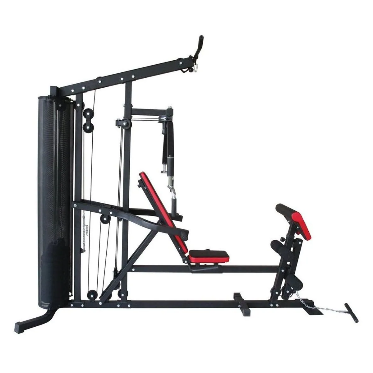 MOTIVE FITNESS Multi-Gym Competition, 10 Gewichtsblöcke, verstellbare Sitz- und Rückenlehne 2