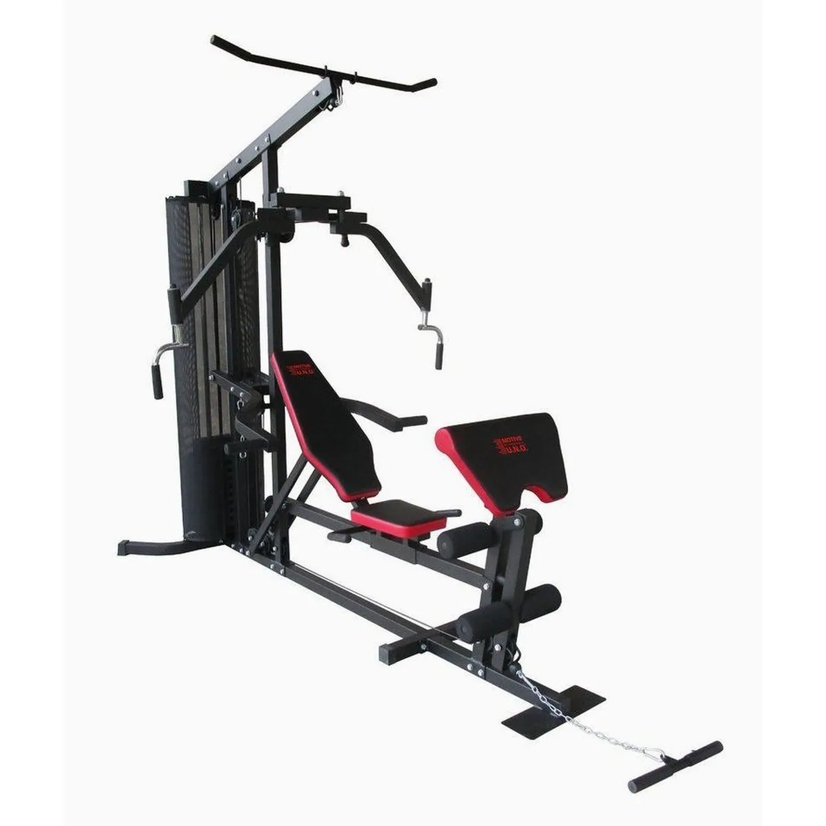 MOTIVE FITNESS Multi-Gym Competition, 10 Gewichtsblöcke, verstellbare Sitz- und Rückenlehne 3