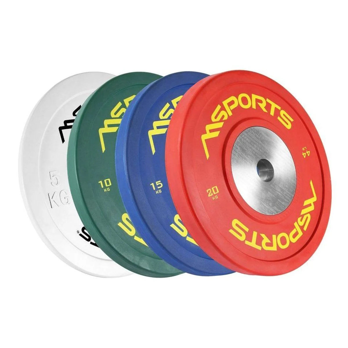 MSports Hantelscheiben Professional, robust, vielseitig, 50mm