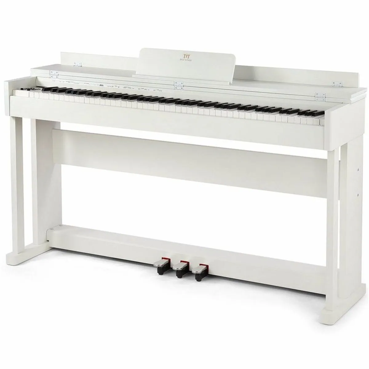 MUSTAR Digitalpiano E-Piano, 88 Tasten, Hammermechanik, USB/MIDI