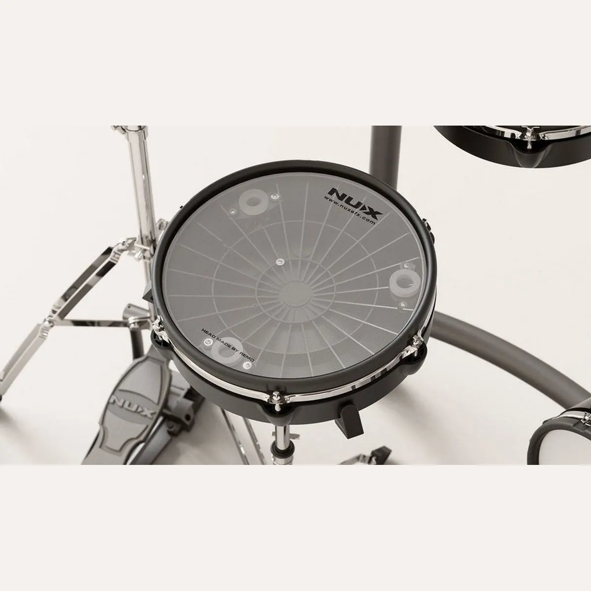 Nux DM-8 E-Drum, 9-teiliges Set, realistisches Spielgefühl, vielseitige Funktionen 4